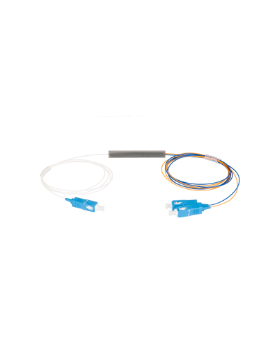 NMF-SPP1X2A1-SCU-M. Сплиттер планарный 1x2, 9/125мкм, SC/UPC, 0.9 мм. NIKOMAX в Красноярске