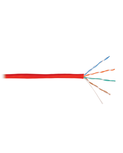 U/UTP 4pair, Cat5e, Solid, In, PVC (NMC 4100A-RD). Кабель «витая пара» (LAN) для структурированных систем связи. NIKOMAX в Красноярске