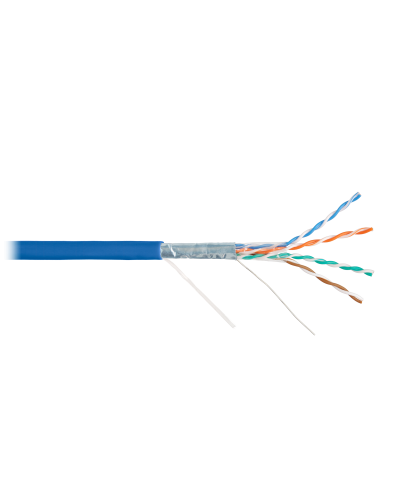F/UTP 4pair, Cat5e, Solid, In, нг(А)-HF (NMC 4200C-BL). Кабель «витая пара» (LAN) для структурированных систем связи. NIKOMAX в Красноярске