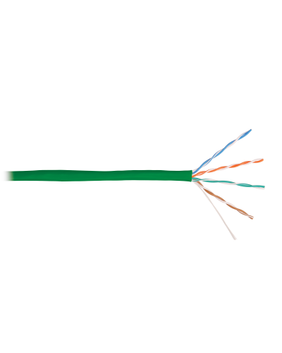 U/UTP 4pair, Cat5e, Solid, In, PVC (NMC 4100A-GN). Кабель «витая пара» (LAN) для структурированных систем связи. NIKOMAX в Красноярске