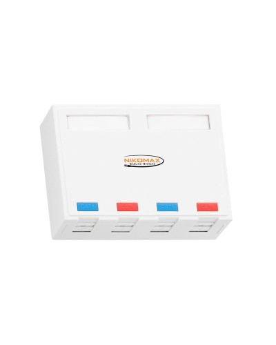 NMC-MB4P-ST-WT. Корпус настенной розетки. NIKOMAX в Красноярске