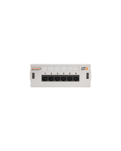 NMC-WP06UE2-GY. Патч-панель настенная 6 портов, Кат.6. NIKOMAX в Красноярске