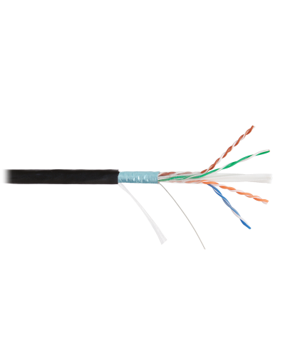 F/UTP 4pair, Cat6a, Solid, In/Out, нг(А)-HF (NMC 4255C-BK). Кабель «витая пара» (LAN) для структурированных систем связи. NIKOMAX в Красноярске