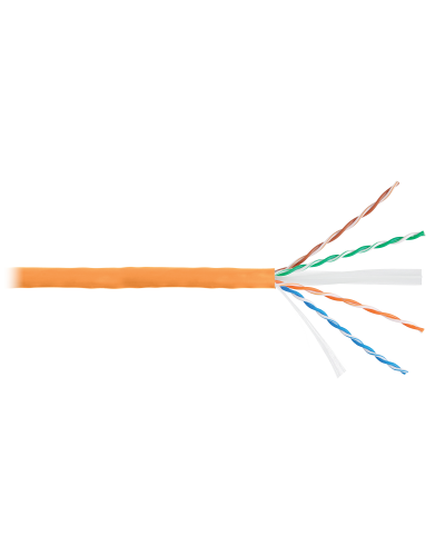 U/UTP 4pair, Cat6, Solid, In, нг(А)-HF (NMC 4140C-OR). Кабель «витая пара» (LAN) для структурированных систем связи. NIKOMAX в Красноярске