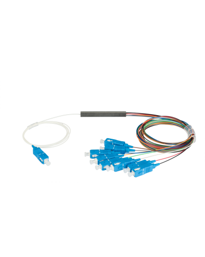 NMF-SPP1X8A1-SCU-M. Сплиттер планарный 1x8, 9/125мкм, SC/UPC, 0.9 мм. NIKOMAX в Красноярске