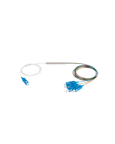 NMF-SPP1X4A1-SCU-M. Сплиттер планарный 1x4, 9/125мкм, SC/UPC, 0.9 мм. NIKOMAX в Красноярске