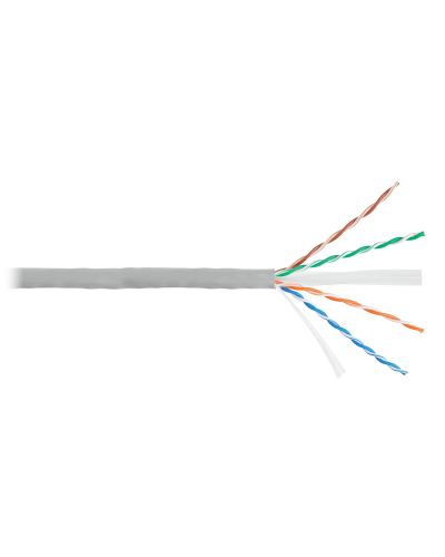 U/UTP 4pair, Cat6, Solid, In, PVC (NMC 4140A-GY). Кабель «витая пара» (LAN) для структурированных систем связи. NIKOMAX в Красноярске