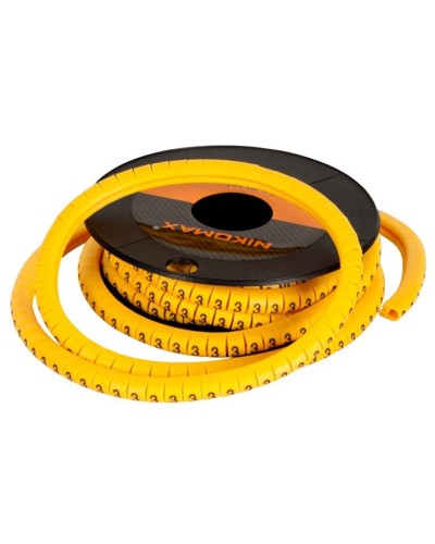 NMC-CMR---YL-500 (500шт). Маркер кабельный. NIKOMAX в Красноярске