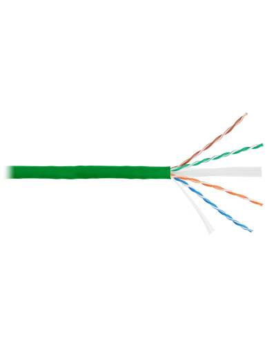 U/UTP 4pair, Cat6, Solid, In, нг(А)-HF (NMC 4140C-GN). Кабель «витая пара» (LAN) для структурированных систем связи. NIKOMAX в Красноярске