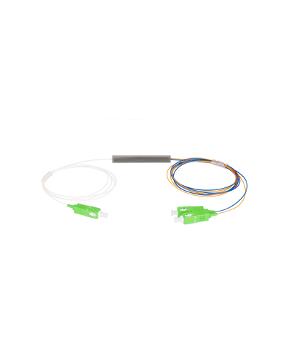 NMF-SPP1X2A1-SCA-M. Сплиттер планарный 1x2, 9/125мкм, SC/APC, 0.9 мм. NIKOMAX в Красноярске
