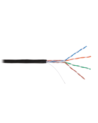 U/UTP 4pair, Cat5e, Solid, Out, нг(А)-HF (NMC 2100B-BK). Кабель «витая пара» (LAN) для структурированных систем связи. NIKOMAX в Красноярске