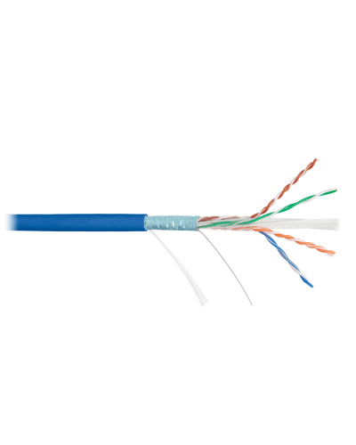 F/UTP 4pair, Cat6, Solid, In, нг(А)-HF (NMC 4240C-BL). Кабель «витая пара» (LAN) для структурированных систем связи. NIKOMAX в Красноярске