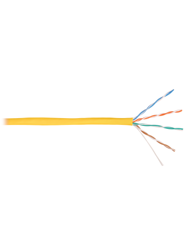 U/UTP 4pair, Cat5e, Solid, In, нг(А)-HF (NMC 4100C-YL). Кабель «витая пара» (LAN) для структурированных систем связи. NIKOMAX в Красноярске