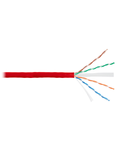 U/UTP 4pair, Cat6, Solid, In, нг(А)-HF (NMC 4140C-RD). Кабель «витая пара» (LAN) для структурированных систем связи. NIKOMAX в Красноярске