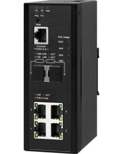NIS-3500-2204PGE (63P4Y402). Коммутатор управляемый с PoE. NSGate в Красноярске