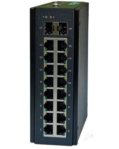 NIS-3200-216PSG (63P16SG2). Коммутатор неуправляемый с PoE. NSGate в Красноярске