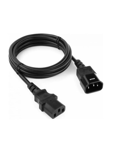 NTSS-PC13145 C13-С14 проводник.:3х1мм2 3м 220/250В 10А черный. Кабель питания. NTSS в Красноярске