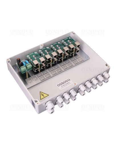 SP-IP8/1000PW. Устройство грозозащиты цепей Ethernet. OSNOVO в Красноярске