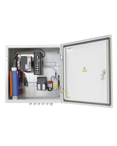 OS-44TB1(SW-80802/ILS(port 90W)). Уличный коммутатор с PoE. OSNOVO в Красноярске