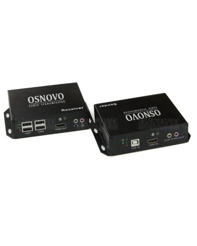 TLN-HiKMA/1+RLN-HiKMA/1. Удлинитель HDMI, USB, RS232, ИК-сигнала. OSNOVO в Красноярске