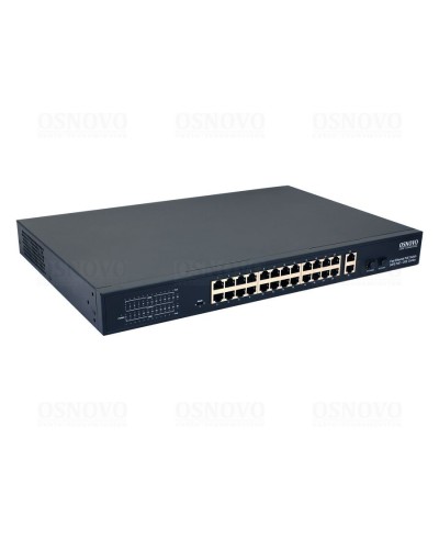 SW-62422(400W). Коммутатор 24-портовый  Fast Ethernet с PoE. OSNOVO в Красноярске