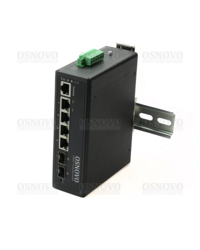 SW-80402-IL(port 90W, 360W). Коммутатор с PoE. OSNOVO в Красноярске