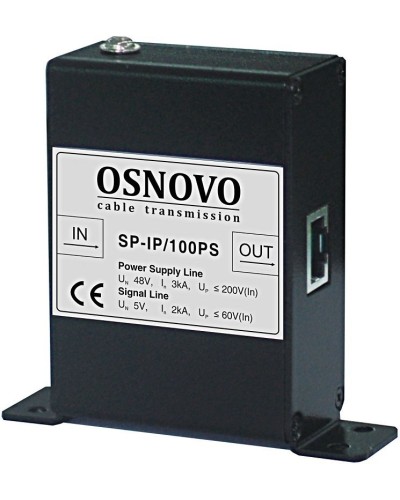 SP-IP/100PS. Устройство грозозащиты цепей Ethernet. OSNOVO в Красноярске