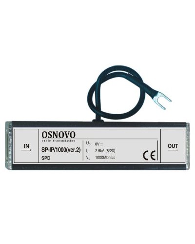 SP-IP/100(ver2). Устройство грозозащиты цепей Ethernet. OSNOVO в Красноярске