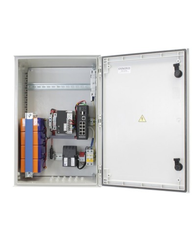 OSP-46TB1(SW-80802/ILS(port 90W)). Уличный коммутатор с PoE. OSNOVO в Красноярске