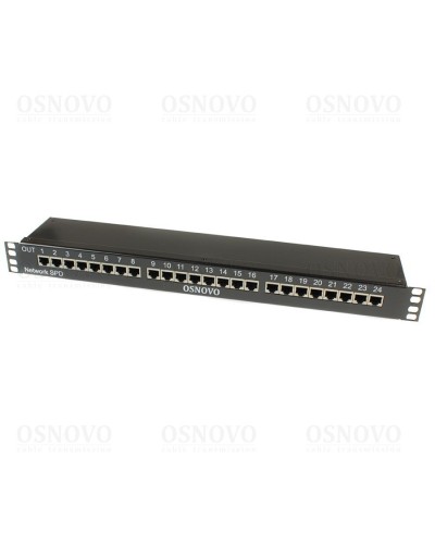 SP-IP24/1000PR. Устройство грозозащиты цепей Ethernet. OSNOVO в Красноярске