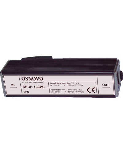 SP-IP/100PD. Устройство грозозащиты цепей Ethernet. OSNOVO в Красноярске
