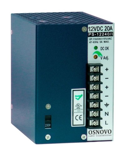 PS-12240/I. Блок питания промышленный. OSNOVO в Красноярске