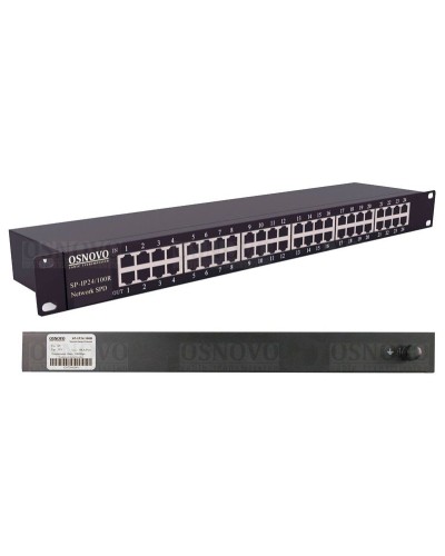 SP-IP24/100R. Устройство грозозащиты цепей Ethernet. OSNOVO в Красноярске