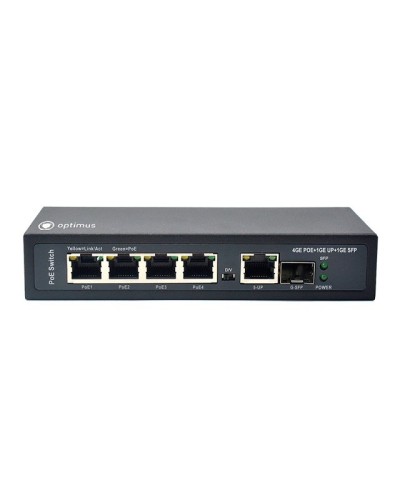 U1E-4G/1G/1S. Коммутатор с PoE . Optimus в Красноярске
