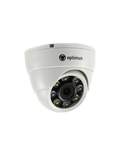 IP-E024.0(2.8)PL_DP03. Видеокамера IP купольная. Optimus в Красноярске