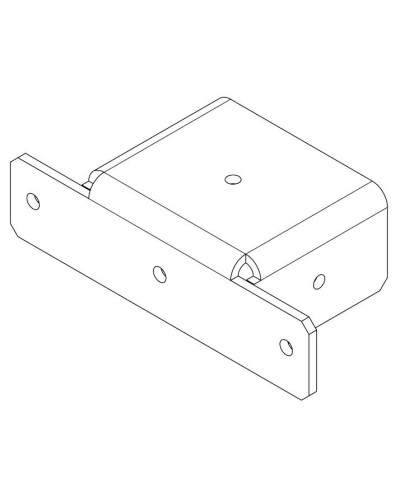 PERCo-MB-16.7. Соединительный элемент ограждения. PERCo в Красноярске