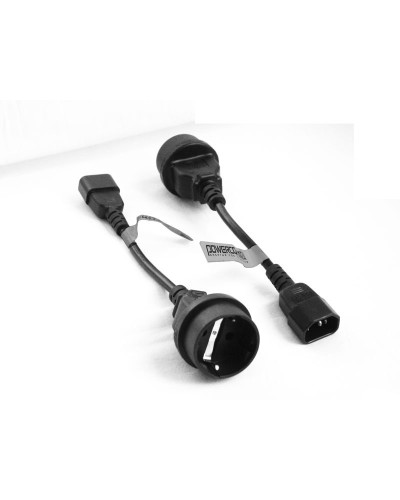 Cord PCM SCUT IEC320 to Type-F. Кабель IEC-320 C14 to Socket Type-F. POWERCOM в Красноярске