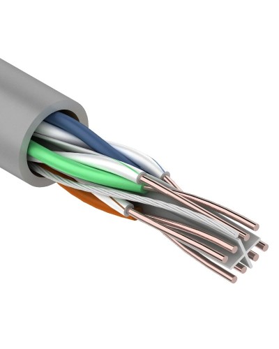U/UTP 4PR 23AWG, CCA, CAT6, PVC, 305м. PROconnect (01-0047-3). Кабель «витая пара» (LAN) для структурированных систем связи. PROCONNECT в Красноярске