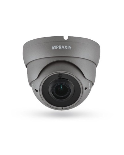 PE-7142IP 2.8-12 A/SD. Видеокамера IP купольная. Praxis в Красноярске
