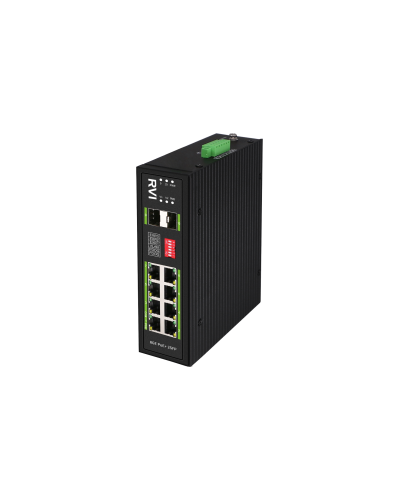RVi-1NSI8GP-2S. Коммутатор с питанием по PoE. RVi в Красноярске