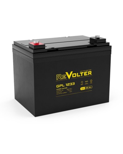 Revolter GPL 1233. Аккумулятор автомобильный герметичный свинцово-кислотный. Revolter в Красноярске