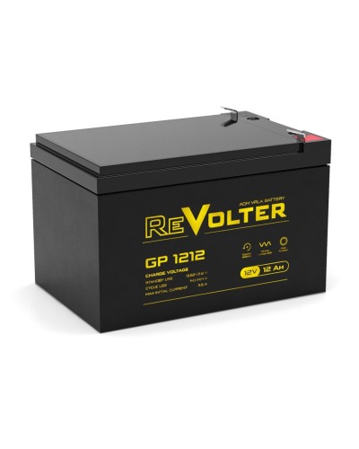 Revolter GP 1212. Аккумулятор автомобильный герметичный свинцово-кислотный. Revolter в Красноярске