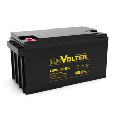 Revolter GPL 1265. Аккумулятор автомобильный герметичный свинцово-кислотный. Revolter