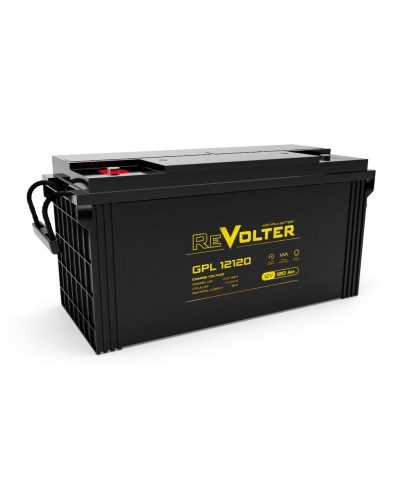 Revolter GPL 12120. Аккумулятор автомобильный герметичный свинцово-кислотный. Revolter в Красноярске