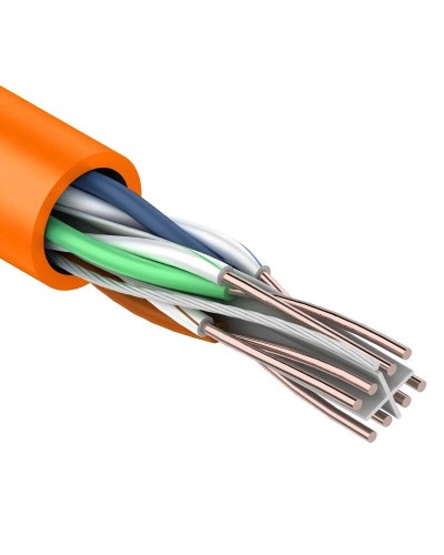 U/UTP 4PR 23AWG CAT6 305м нг(А)-HF REXANT (01-0050). Кабель «витая пара» (LAN) для структурированных систем связи. Rexant в Красноярске
