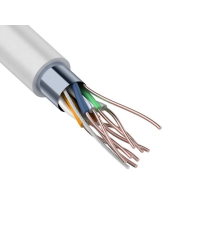 F/UTP, CAT 5e, ZH нг(А)-HF, 4PR, 24AWG, INDOOR, SOLID 305 м (01-0169). Кабель «витая пара» (LAN) для структурированных систем связи. Rexant в Красноярске