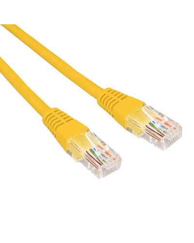 Патч-корд U/UTP CAT 6, RJ45-RJ45, 26AWG, LSZH, желтый, 0.5м REXANT (02-0295-05). Патч-корд UTP. Rexant в Красноярске