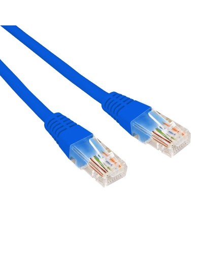 Патч-корд U/UTP CAT 6, RJ45-RJ45, 26AWG, LSZH, синий, 1.5м REXANT (02-0294-105). Патч-корд UTP. Rexant в Красноярске