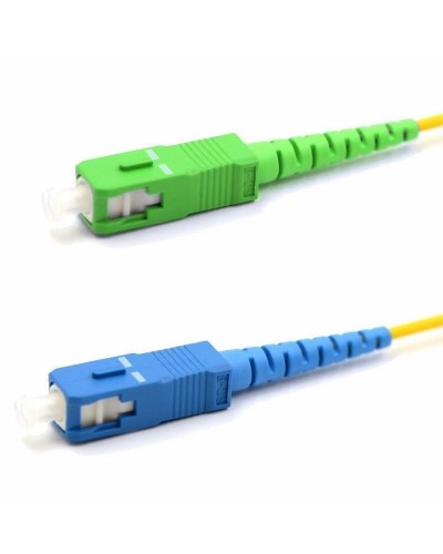 Патч-корд оптический переходной (SM), 9/125 (OS2), SC/APC-SC/UPC, (Simplex), LSZH, 10м REXANT (50-2062): Патч-корд оптический в Красноярске