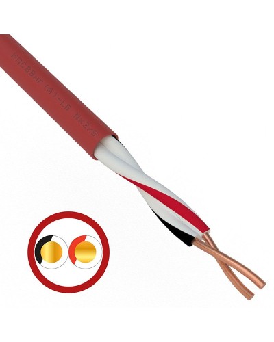 КПСВВнг(А)-LS 1х2х1,0 (01-4862)(REXANT). Кабель для систем пожарной и охранной сигнализации. Rexant в Красноярске